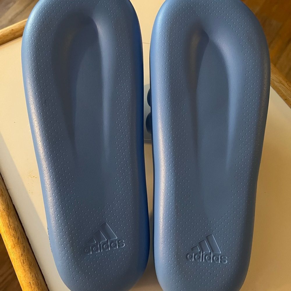 Adidas Zplaash Slides M9/W10 Blue Blast - Picture 5 of 7
